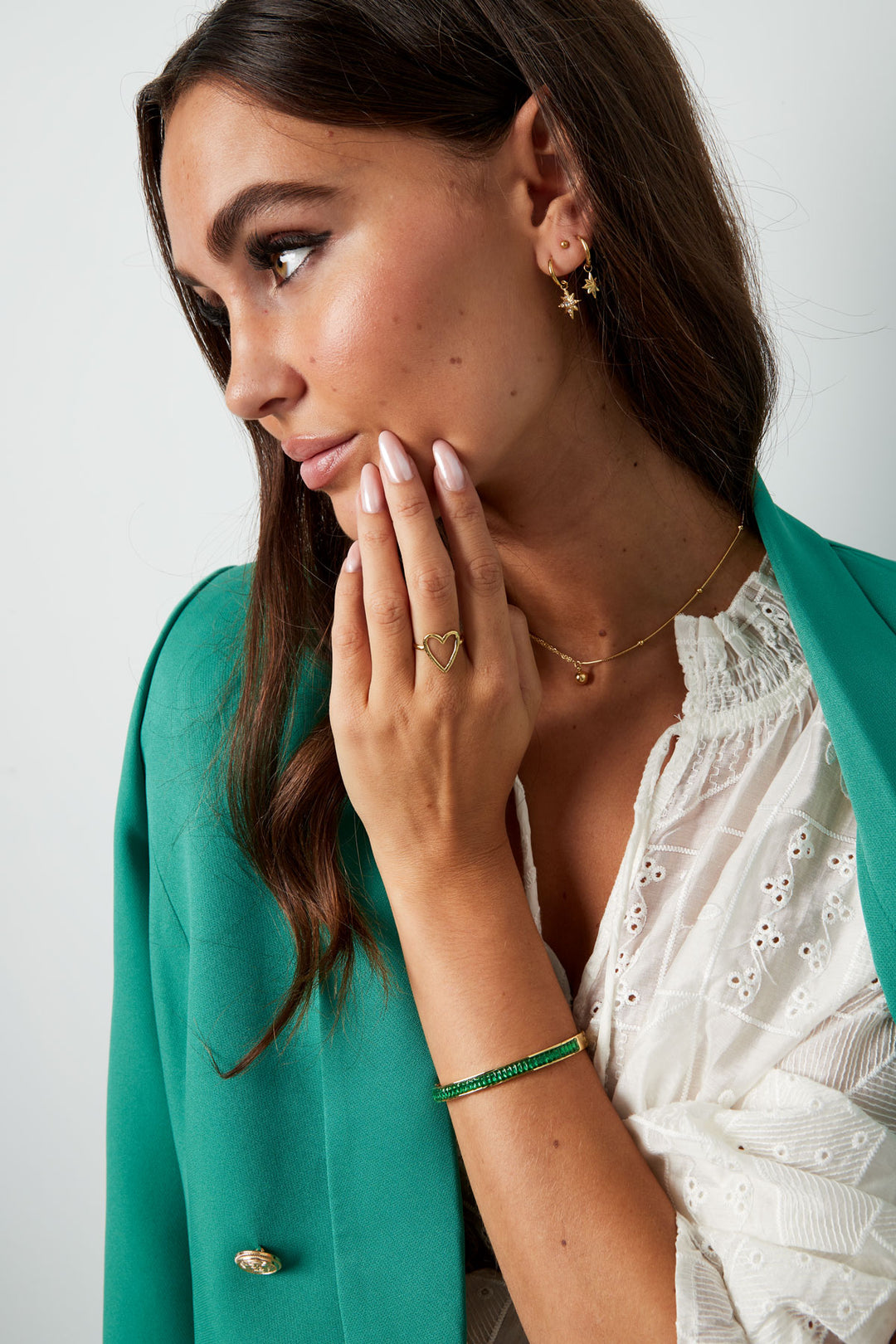 Slave bracelet stones