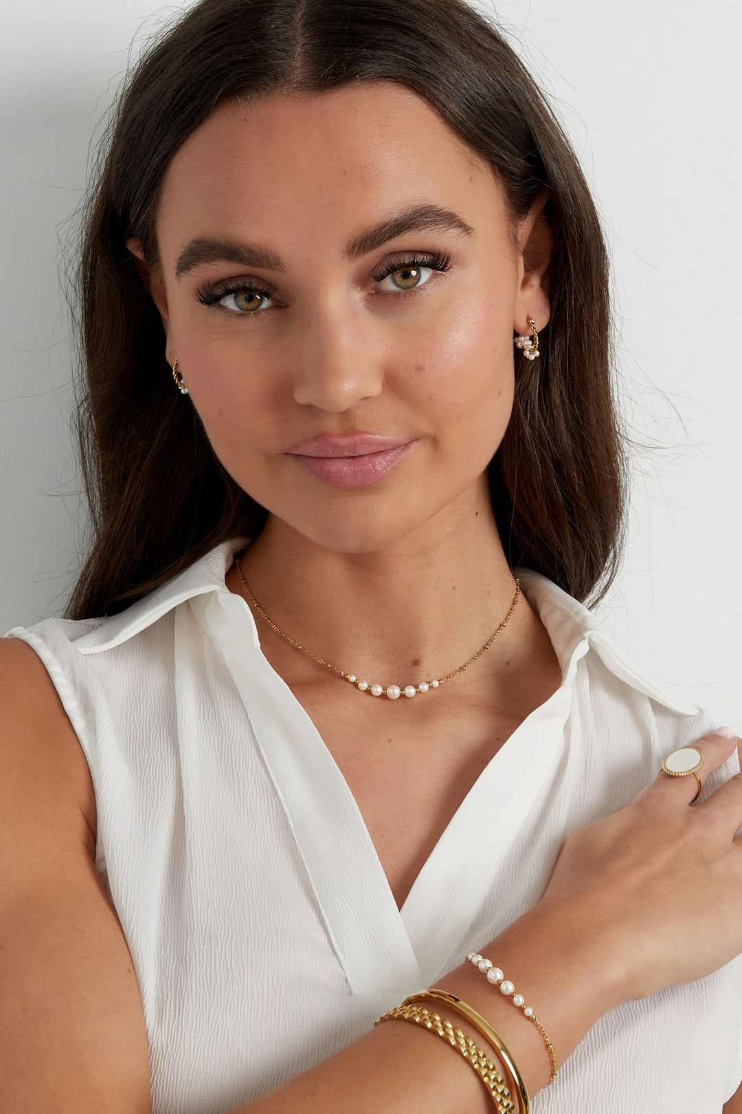 pearl party bracelet