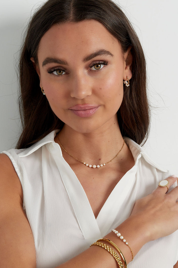 pearl party bracelet