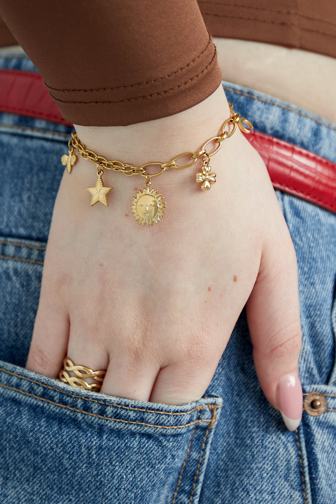 celestial charms bracelet