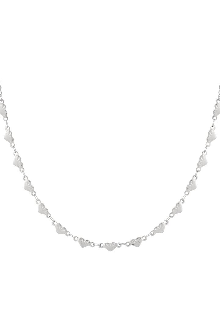 Strong heart necklace