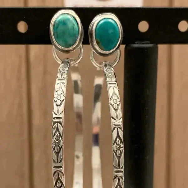Retro Onyx Bohemian Earrings