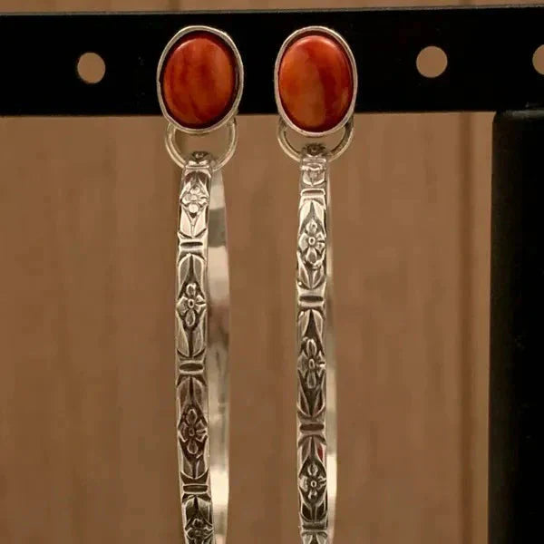 Retro Onyx Bohemian Earrings