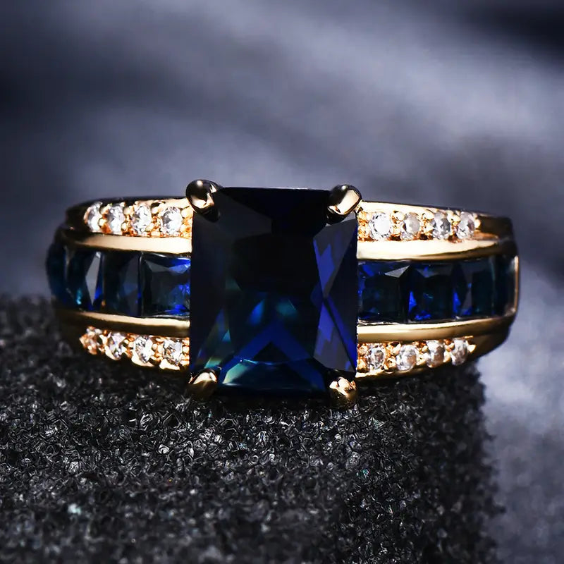 Kassira Bluemont Guld Ring