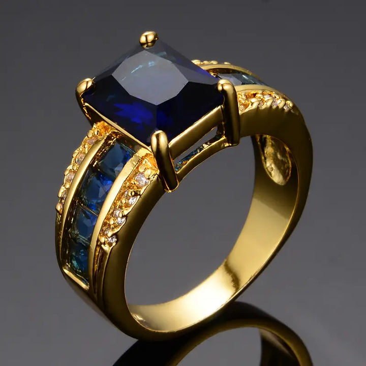 Kassira Bluemont Guld Ring