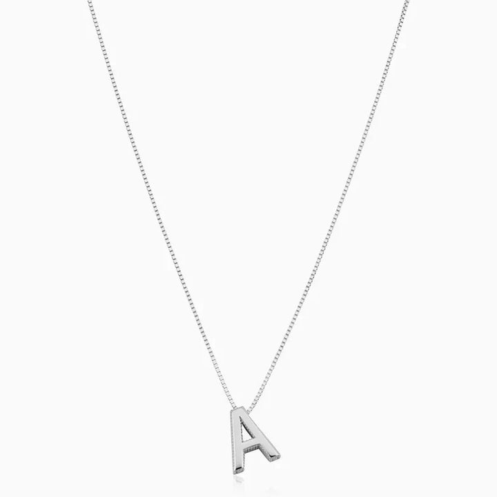 Kærlighedsbrev initial halskæde