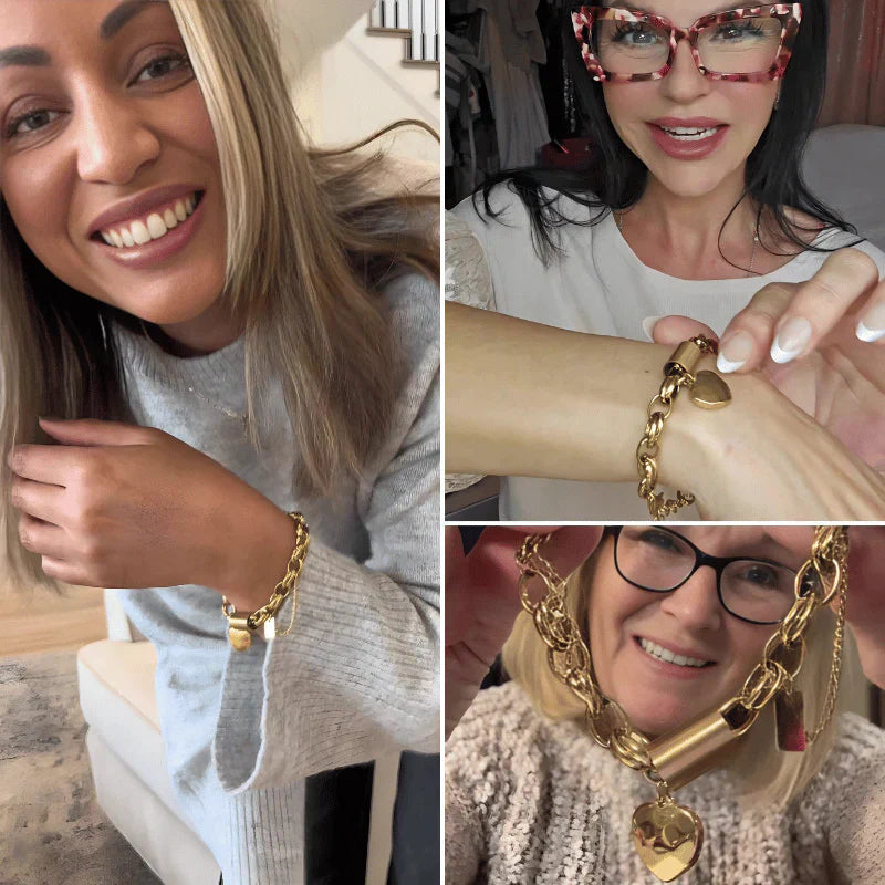 Hartverwarmende, dikke armband