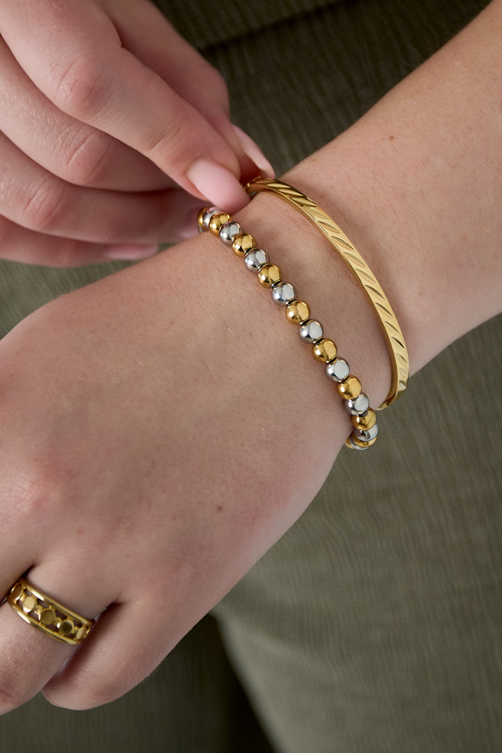 Stainless Steel Bangles Geometric Casual Daily