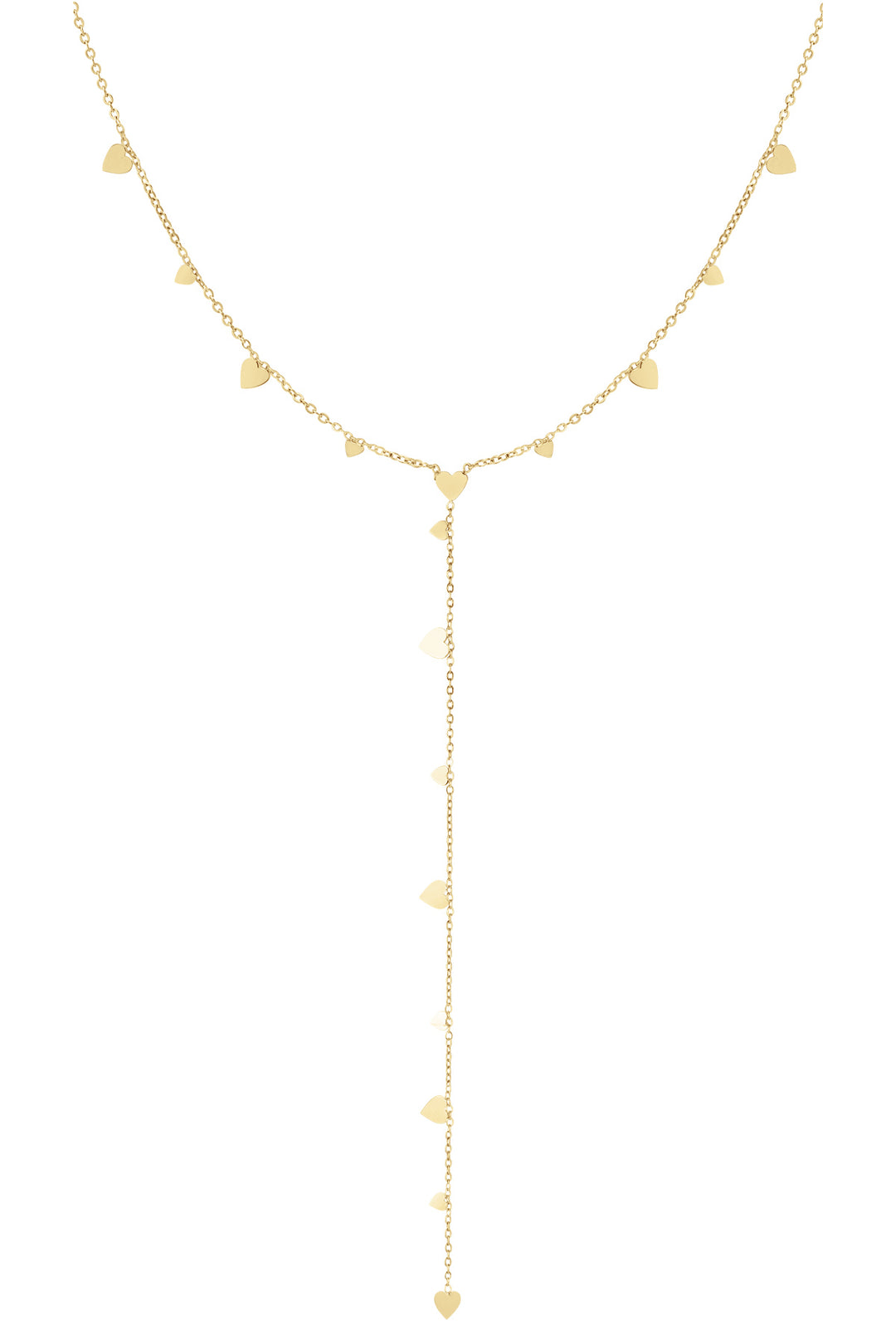 Necklace coins with center piece - Silver Color color