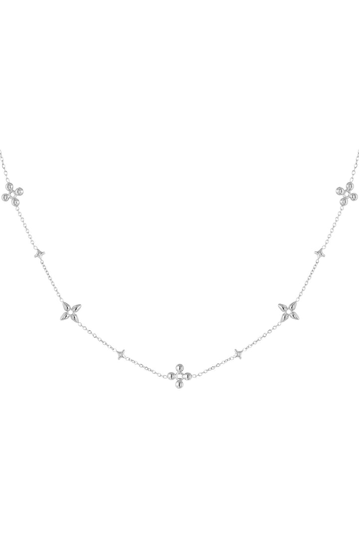 flower party necklace