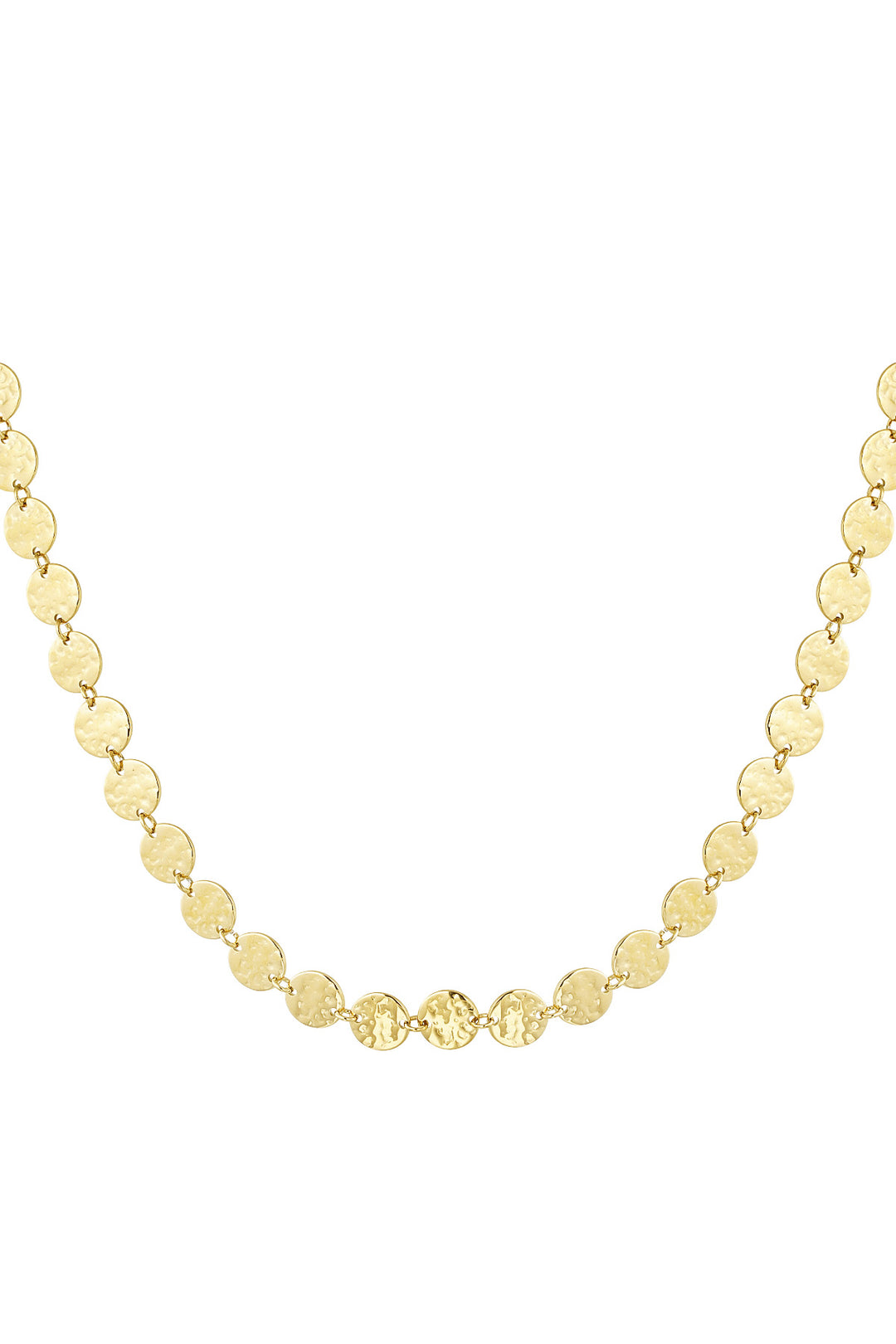 round vintage necklace