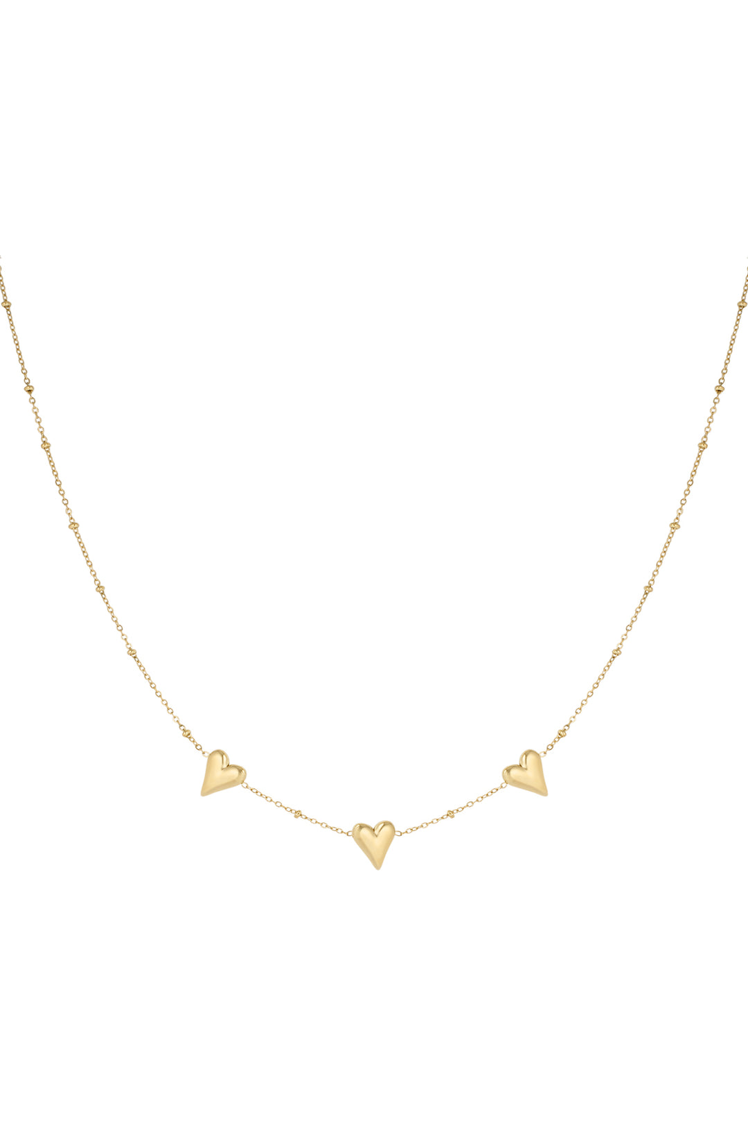 triple love necklace