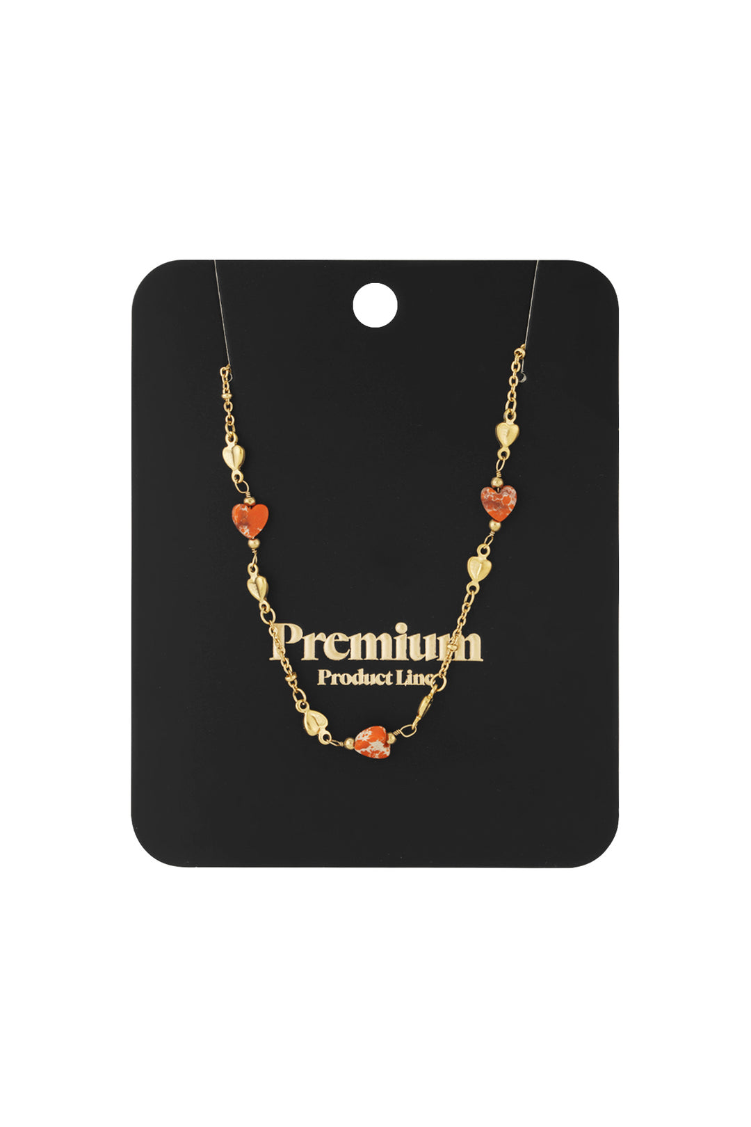 embrace the love necklace - green and