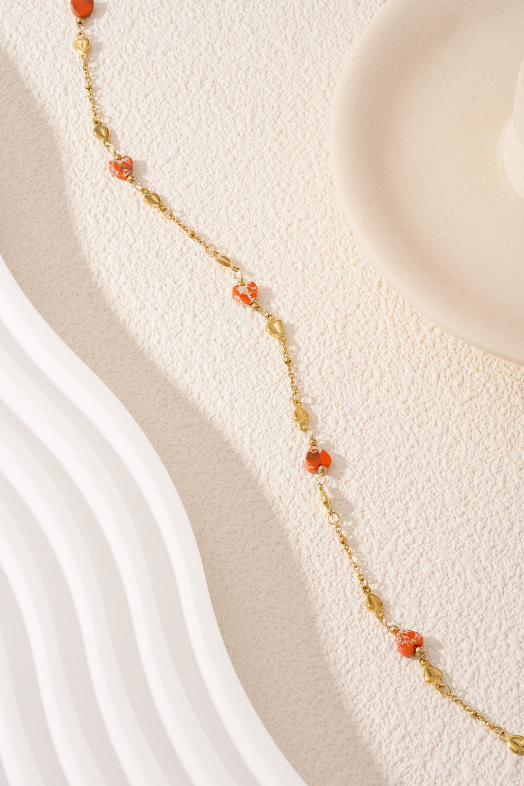 embrace the love necklace - green and