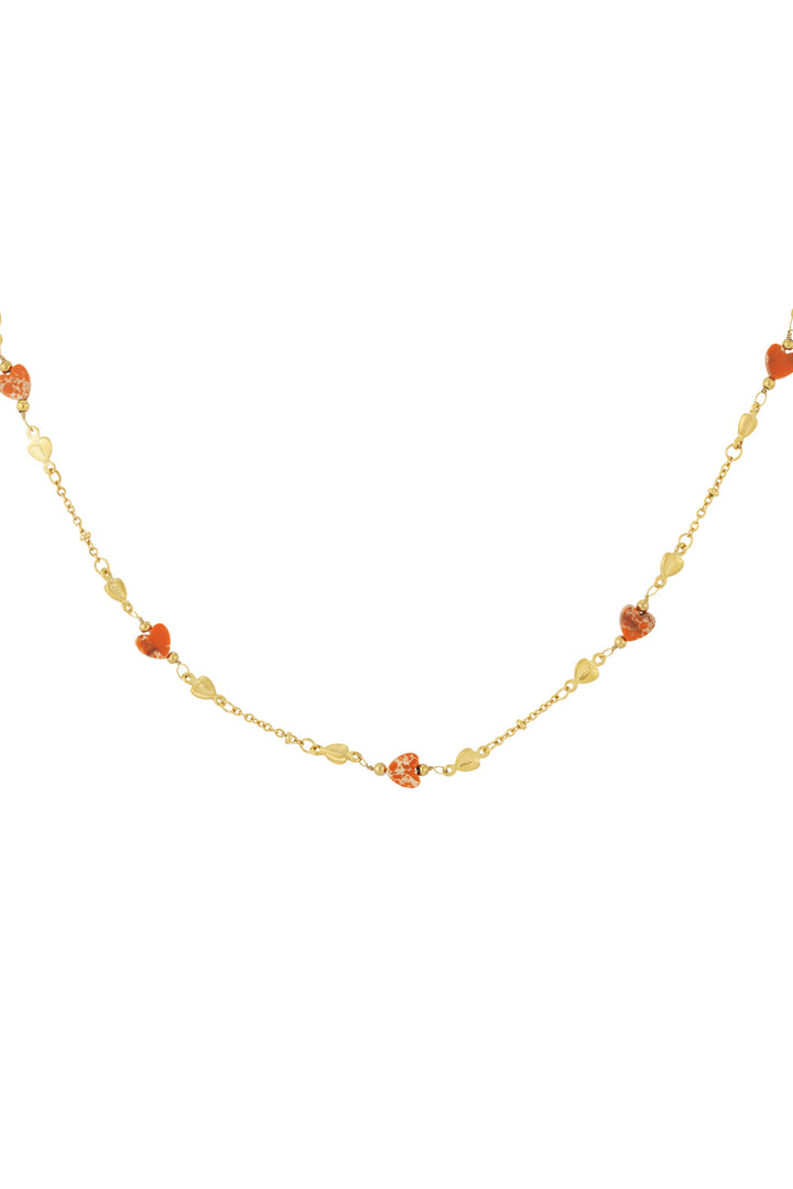 embrace the love necklace - green and