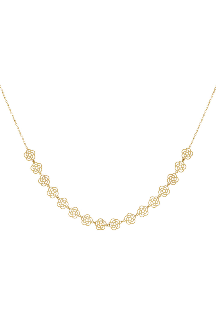 Flower love Necklace