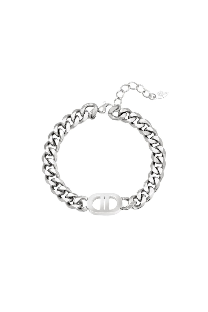 Bracelet The Good Life Silver Color Stainless Steel