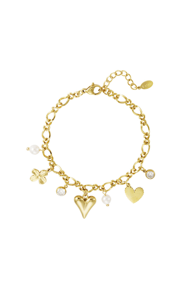 sparkling love bracelet