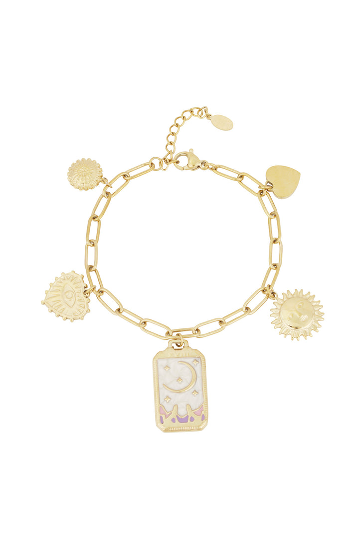 charm bracelet magic moon