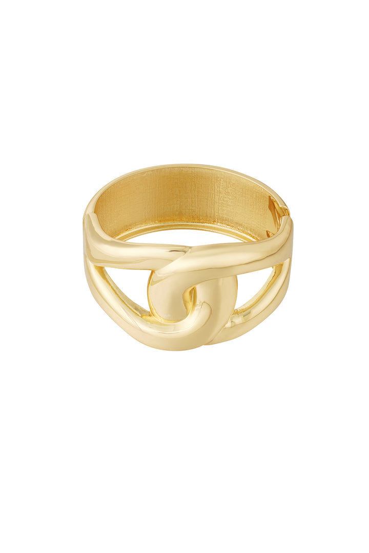 Bold knot bangle
