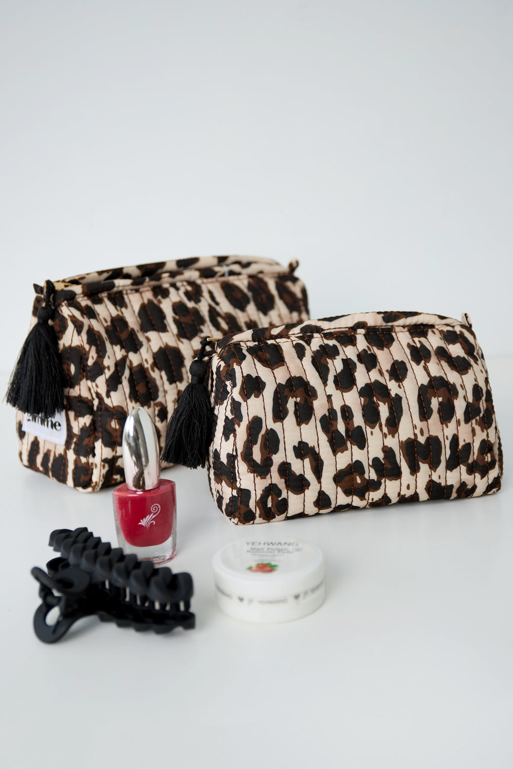 Makeup Bags Leopard Print Daily Polyester Daily Accessories