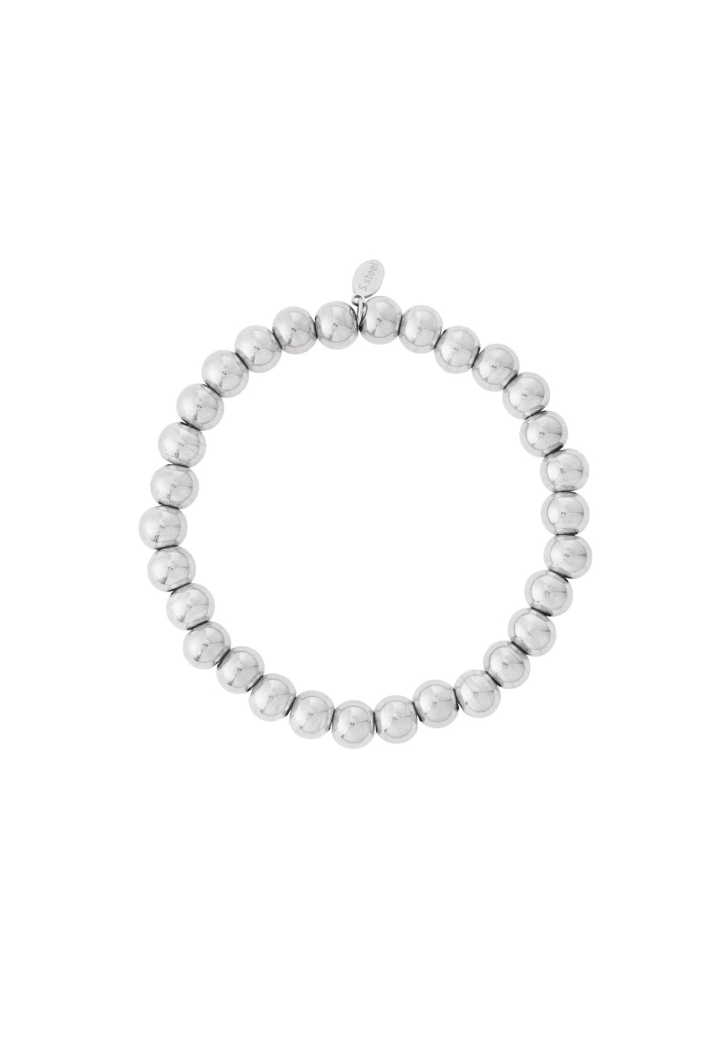 Solid bead bracelets-7mm