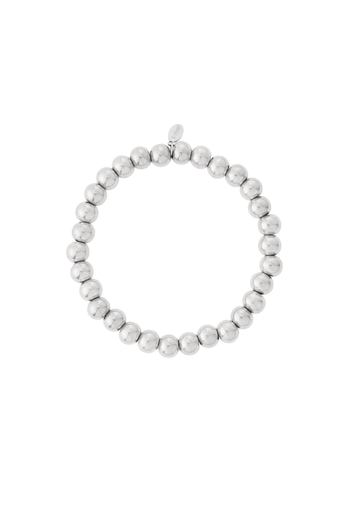 Solid bead bracelets-7mm