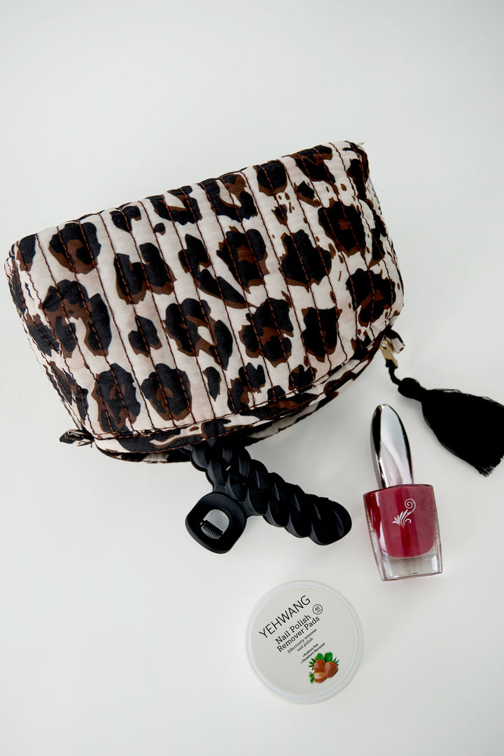 Makeup Bags Leopard Print Daily Polyester Daily Accessories