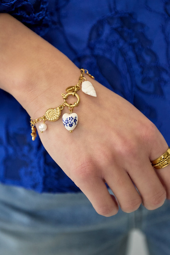 Stainless Steel Charm Bracelets starfish Casual Daily Simple Series Women's jewelry