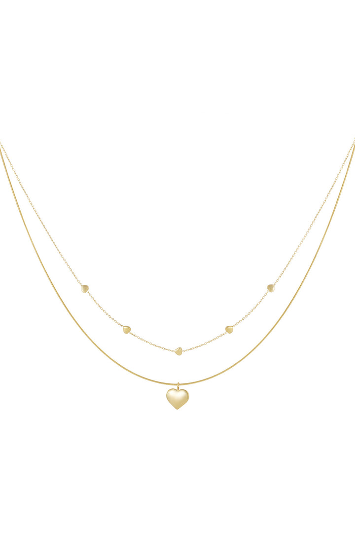 Layered Necklaces Heart Casual Daily Simple Series Women's jewelry