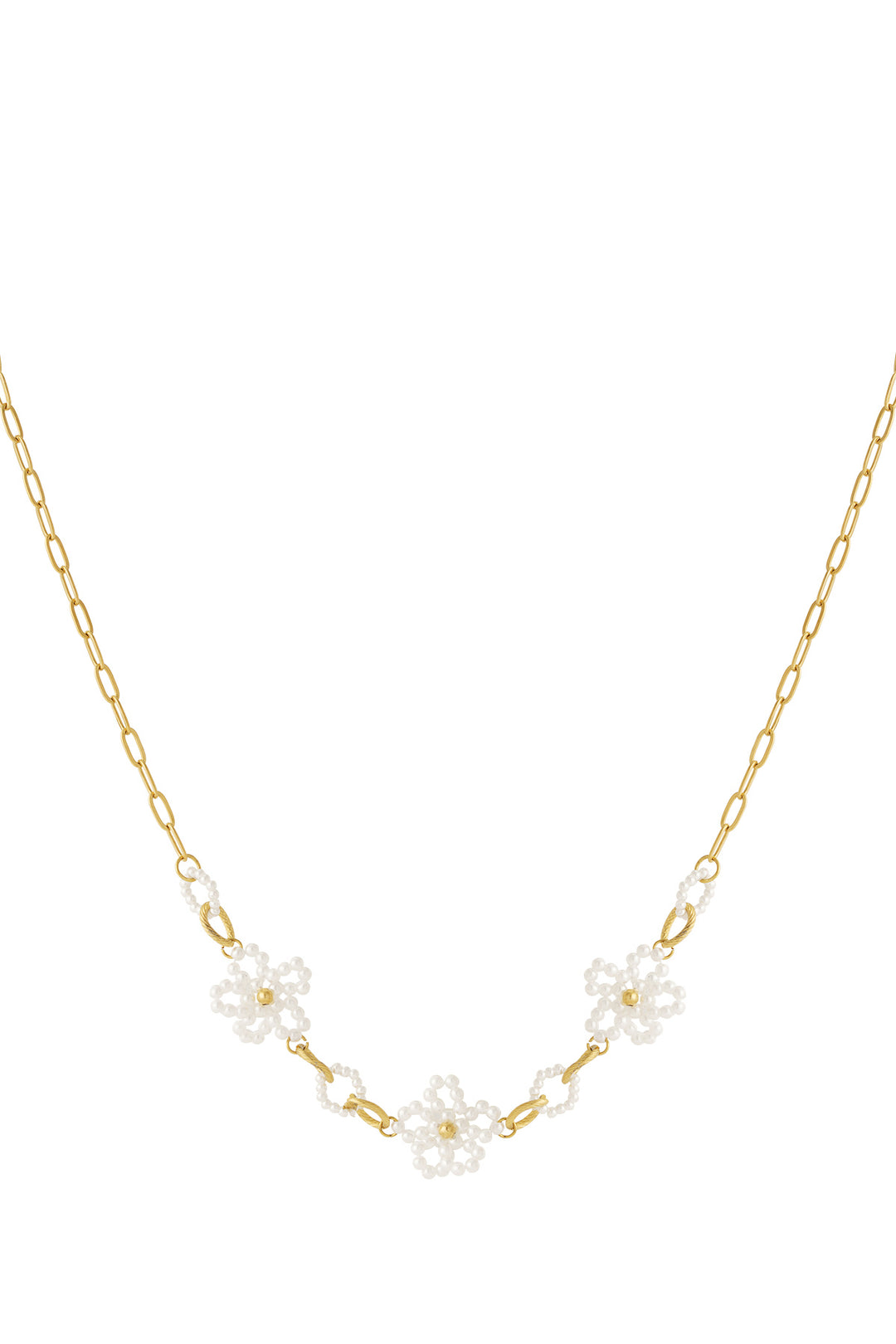 Flower link chain Ketting