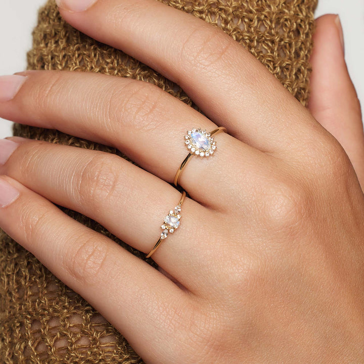 Maansteen Muse Ring