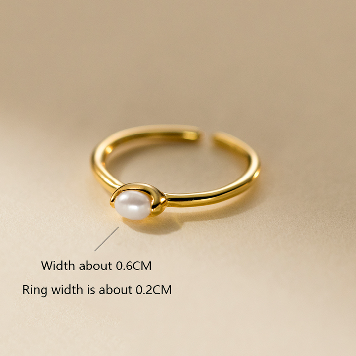 Open barokke parelring