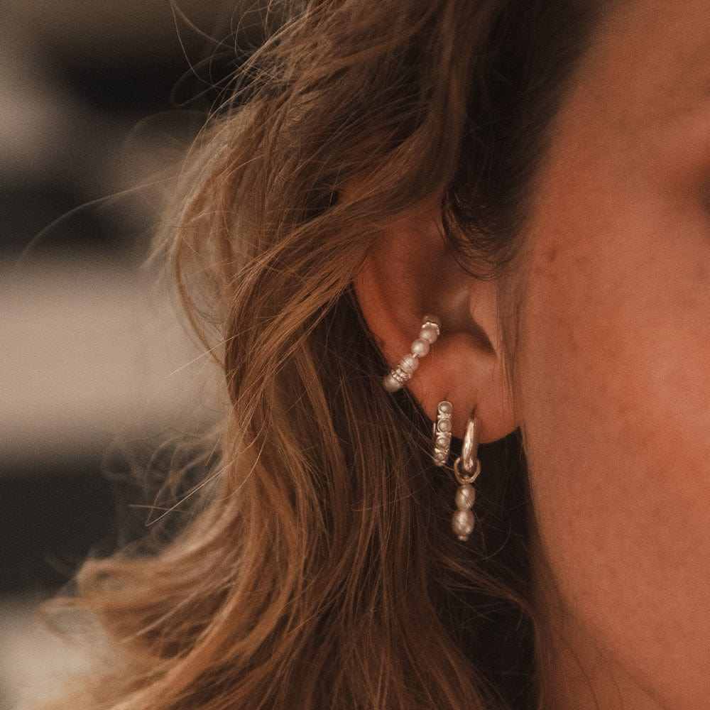 Oorbellen met zoetwaterparels