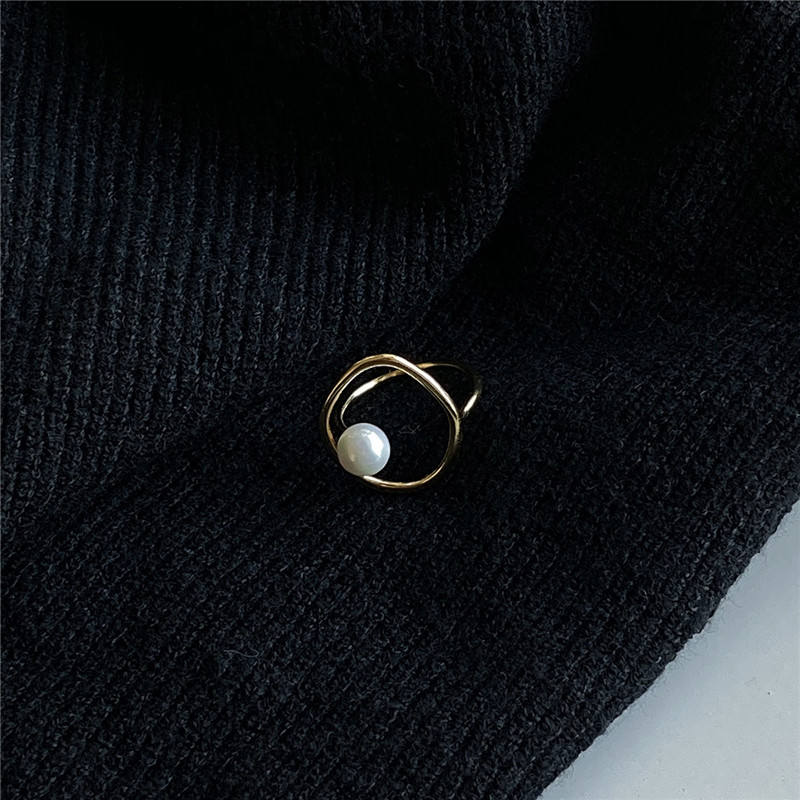 Geometrische parelring