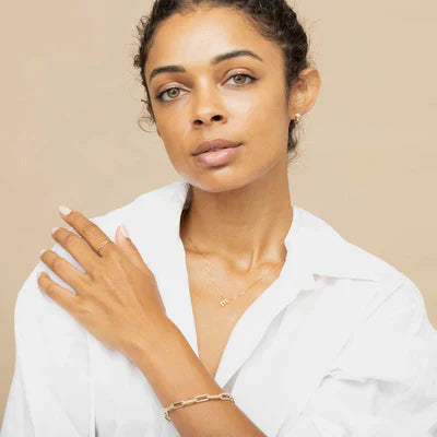 Kærlighedsbrev initial halskæde