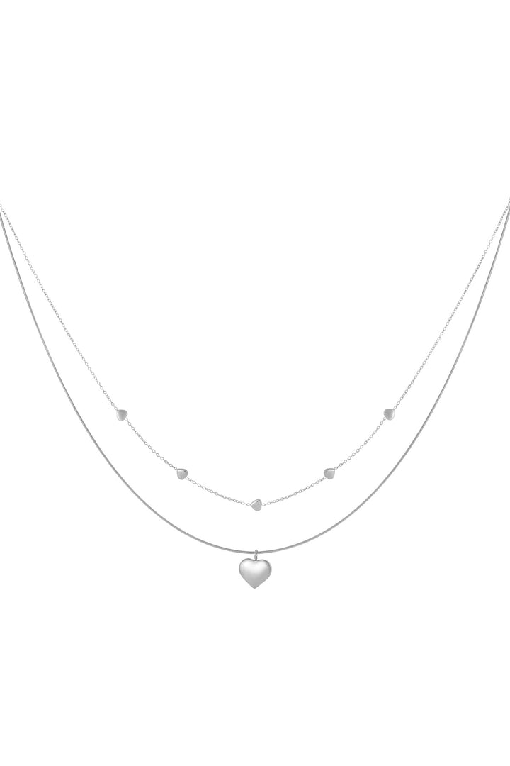 Layered Necklaces Heart Casual Daily Simple Series Women's jewelry
