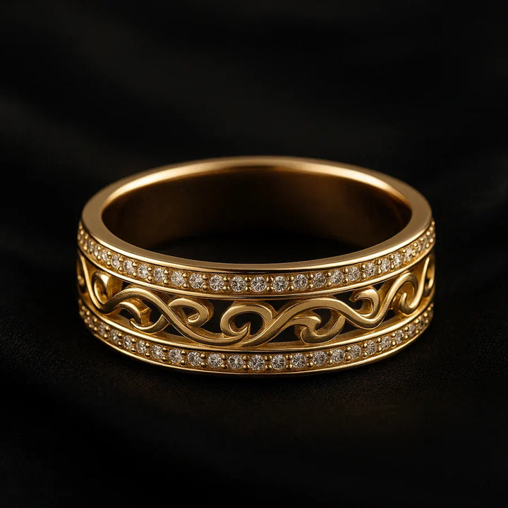 Lys Hollow Guld Ring