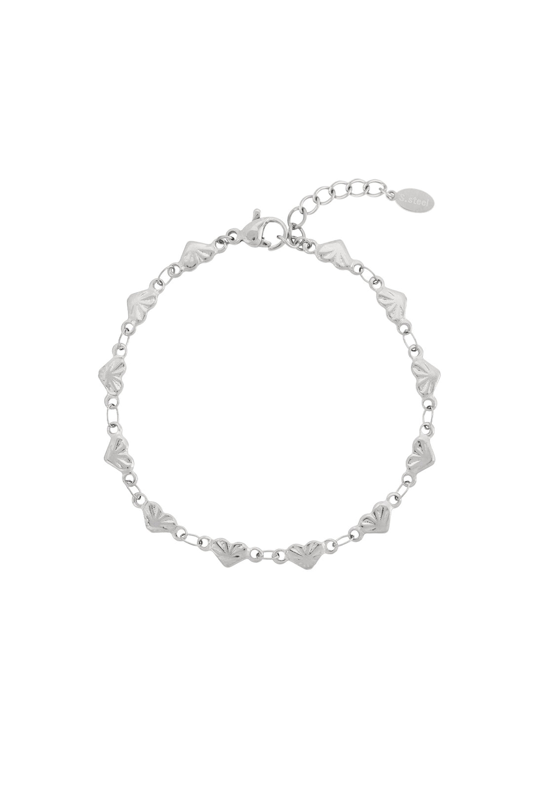 Strong heart bracelet