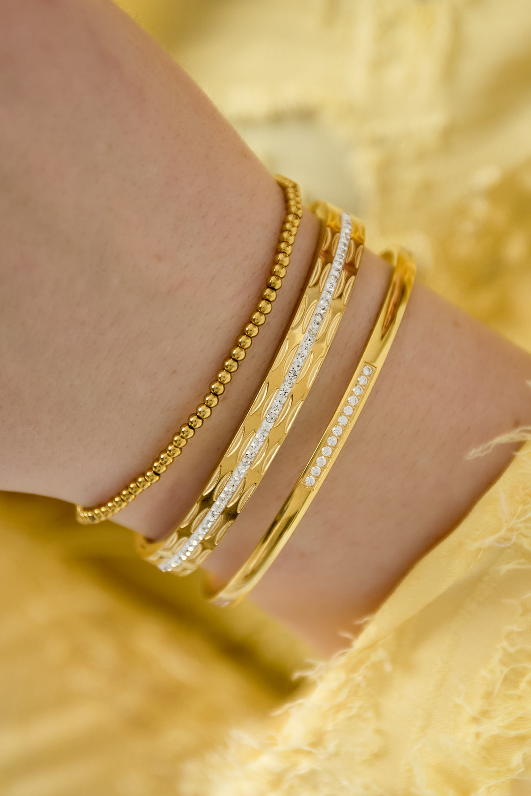 Solid bead bracelets-2.5mm