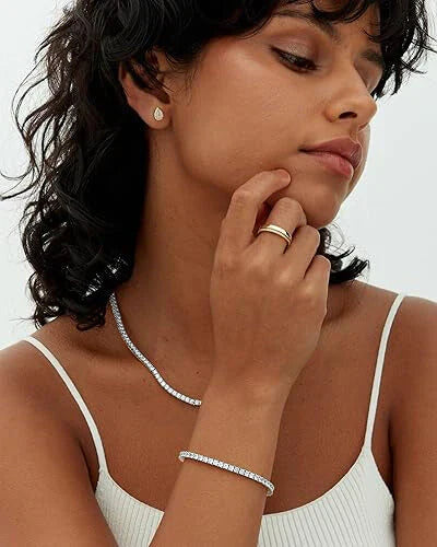 Moissanite tennisarmband