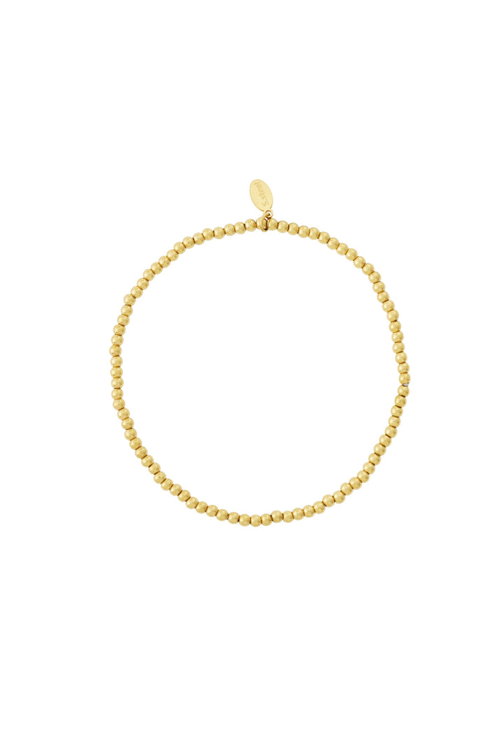 Solid bead bracelets-2.5mm