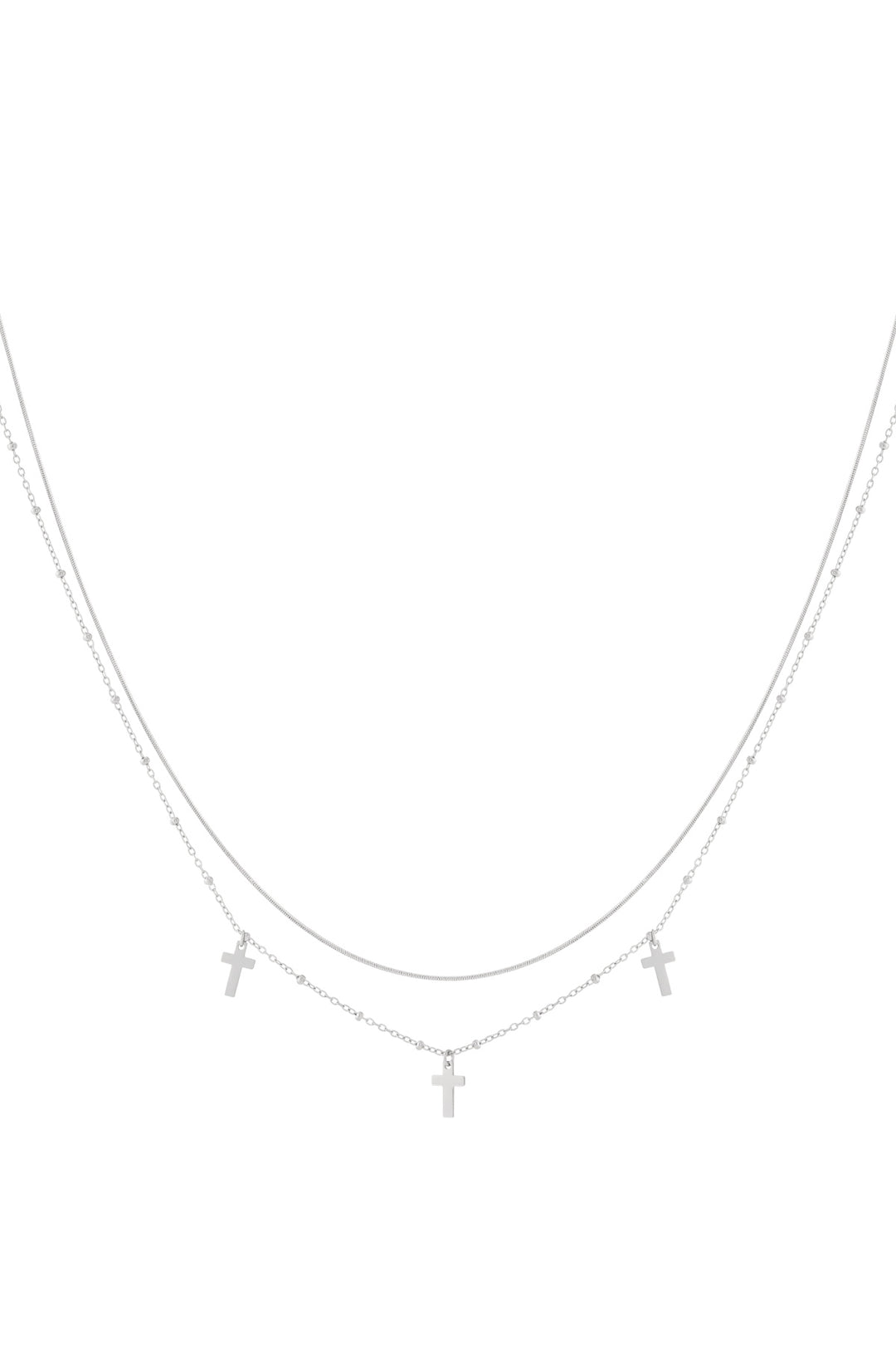   Layered Necklaces Cross Casual Daily Simple Series Women's jewelry